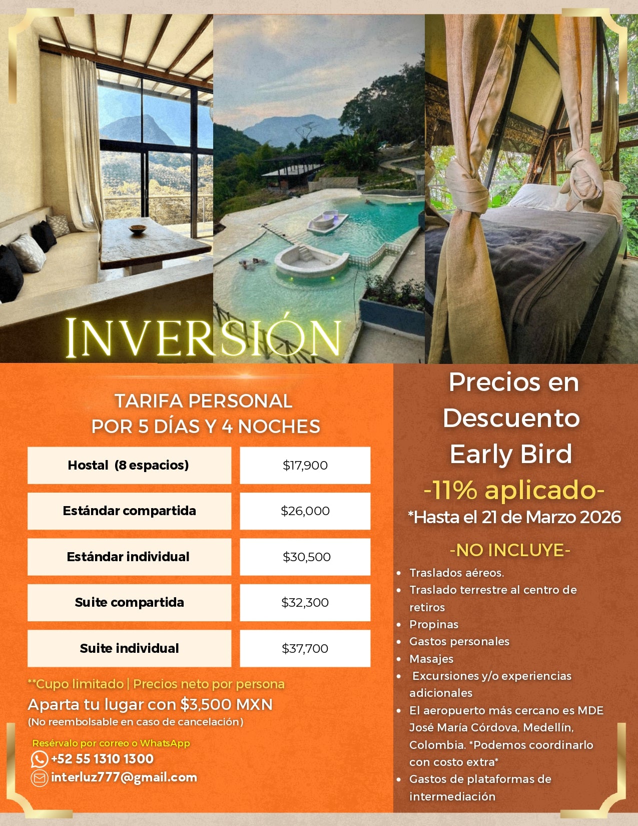 Retiro Interluz 147: Colombia 2026