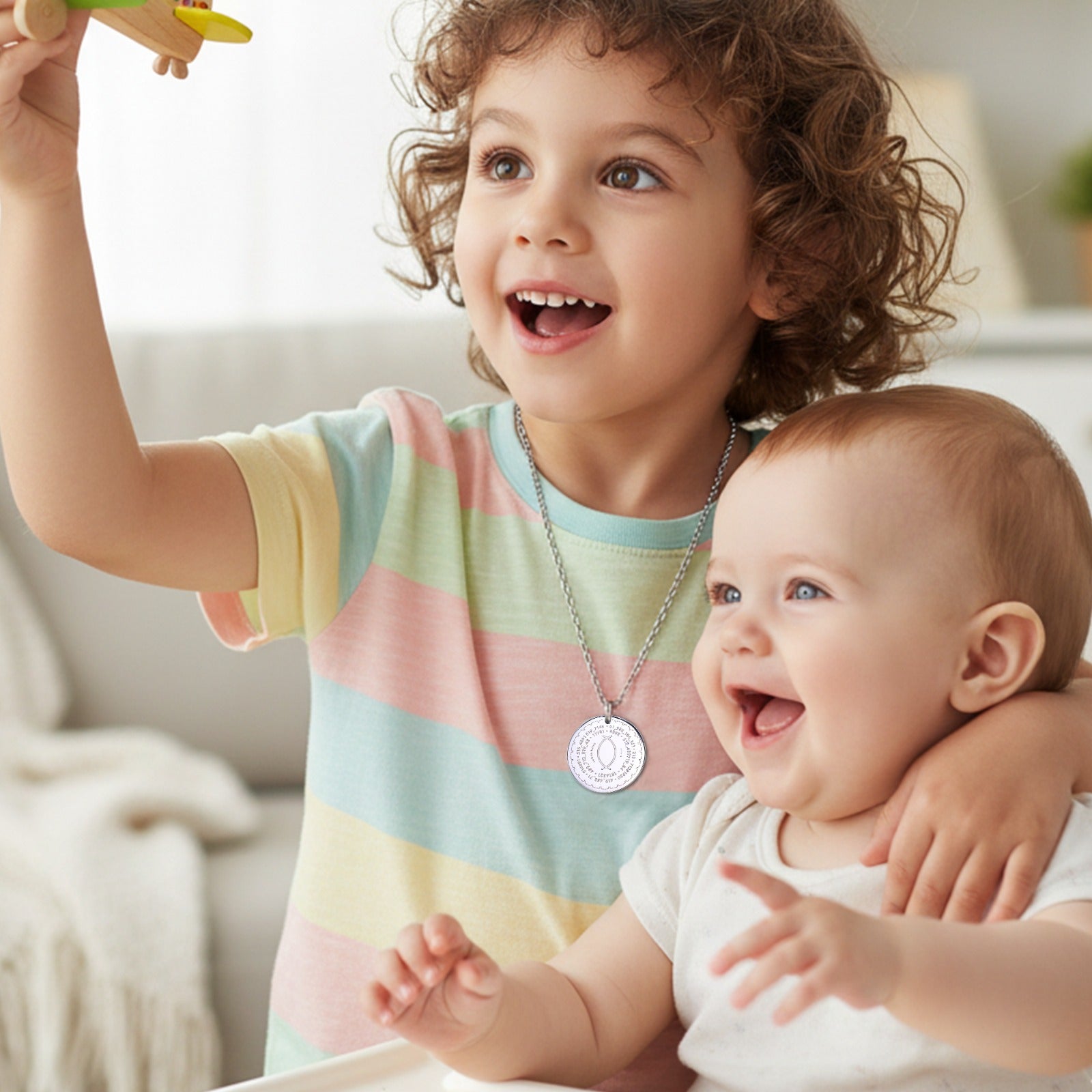 Frequency Elevating Necklace-Pendant for Children and Adults