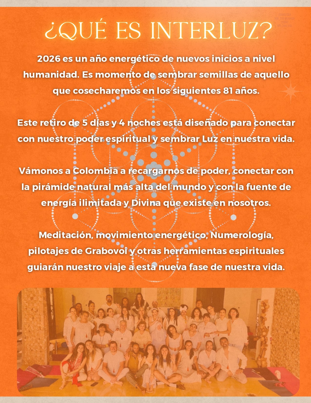 Retiro Interluz 147: Colombia 2026