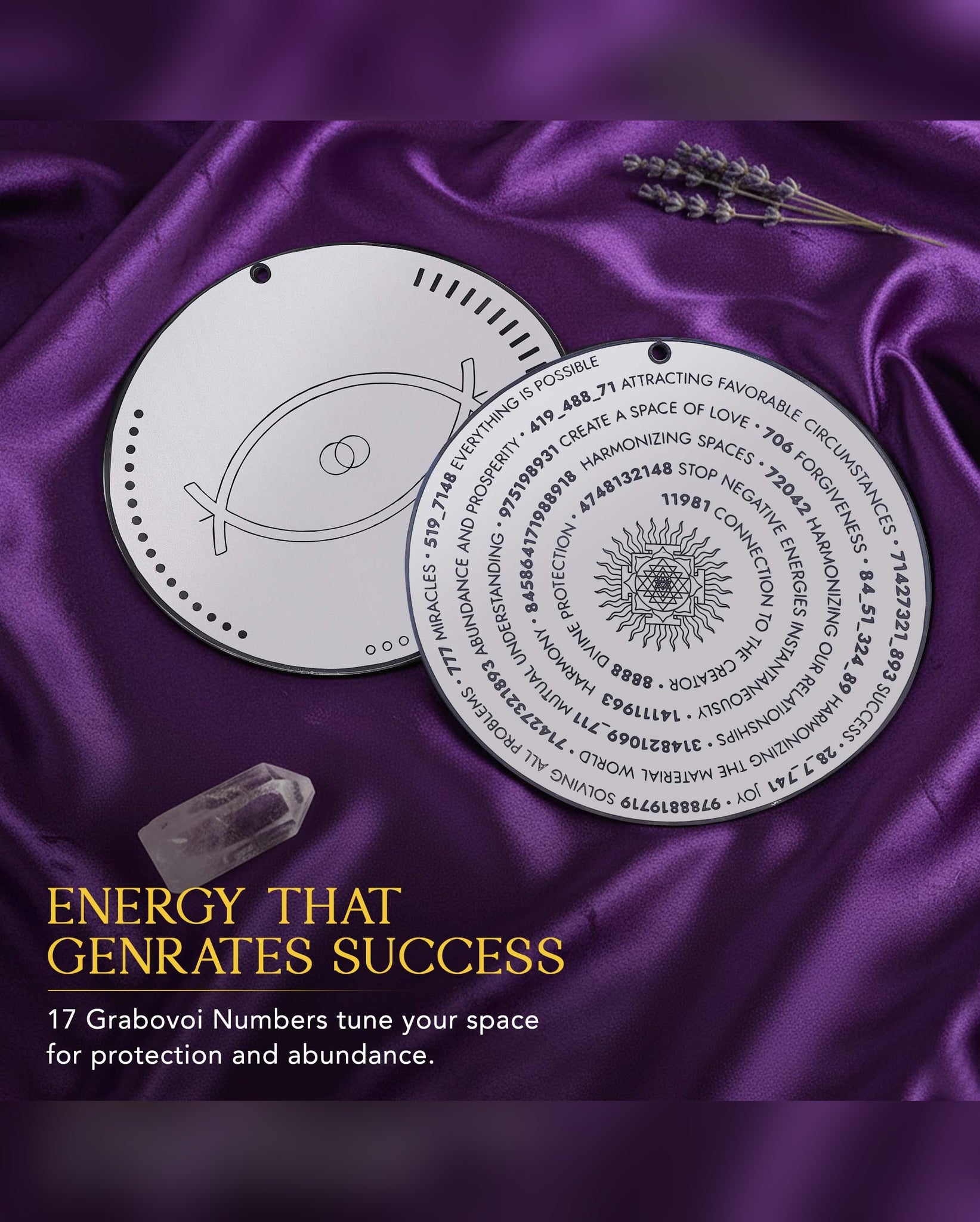 Home &amp; Business Activator with Grabovoi Numbers &amp; Sacred Geometry