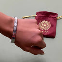 Life Activating Bracelet with Grabovoi Numbers - Numerana Vibrational wellness bracelet engraved with Grabovoi sequences to support physical, mental, emotional, and spiritual harmony.