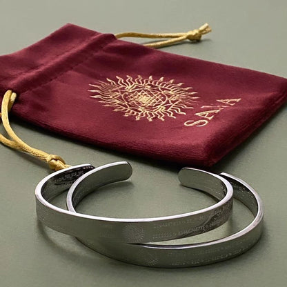 Life Activating Bracelet with Grabovoi Numbers - Numerana.  Vibrational wellness bracelet engraved with Grabovoi sequences to support physical, mental, emotional, and spiritual harmony.